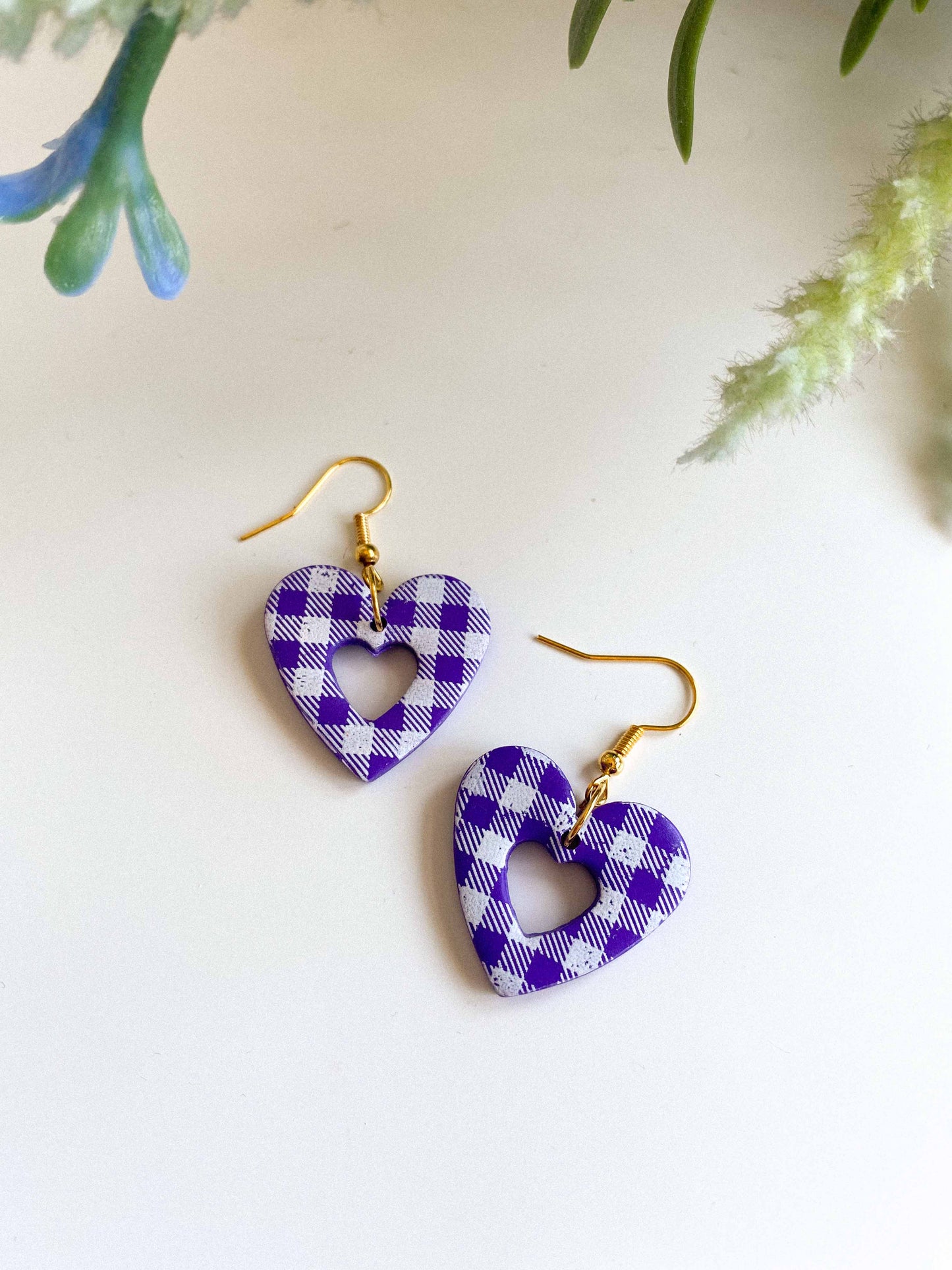 Gingham Hearts