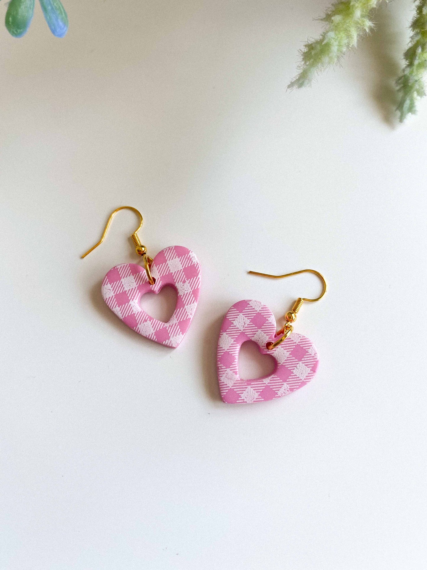 Gingham Hearts