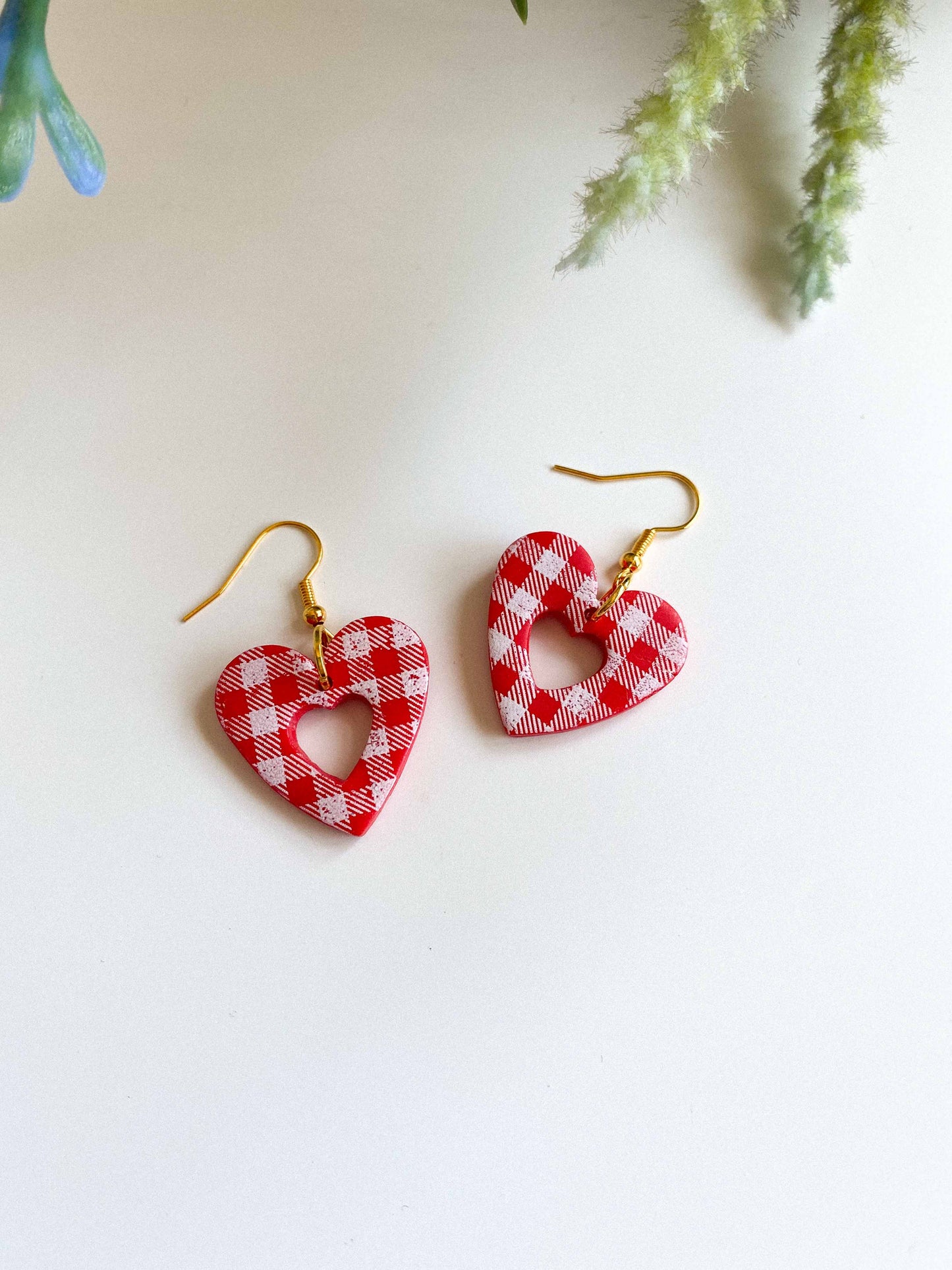 Gingham Hearts