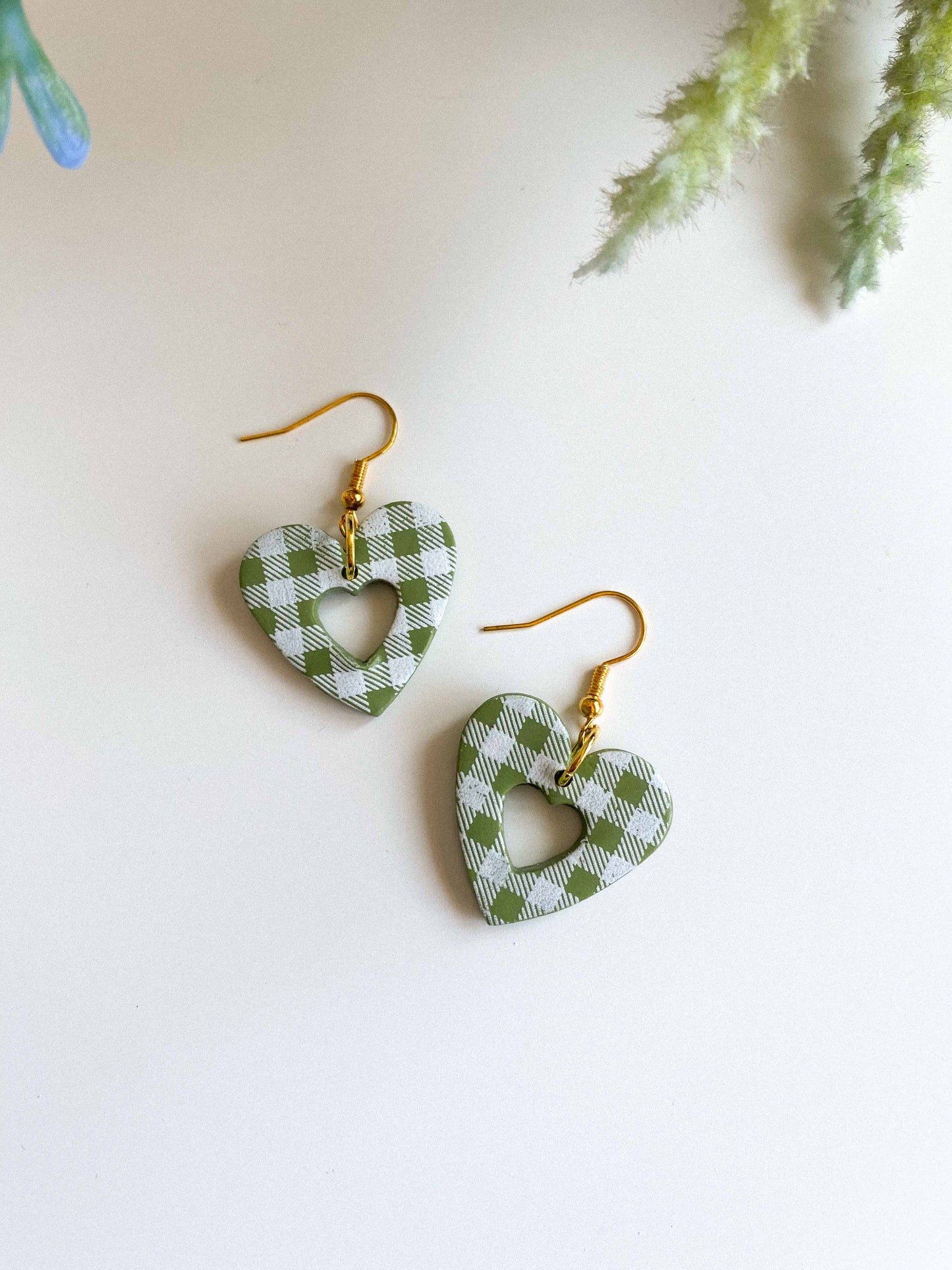 Gingham Hearts