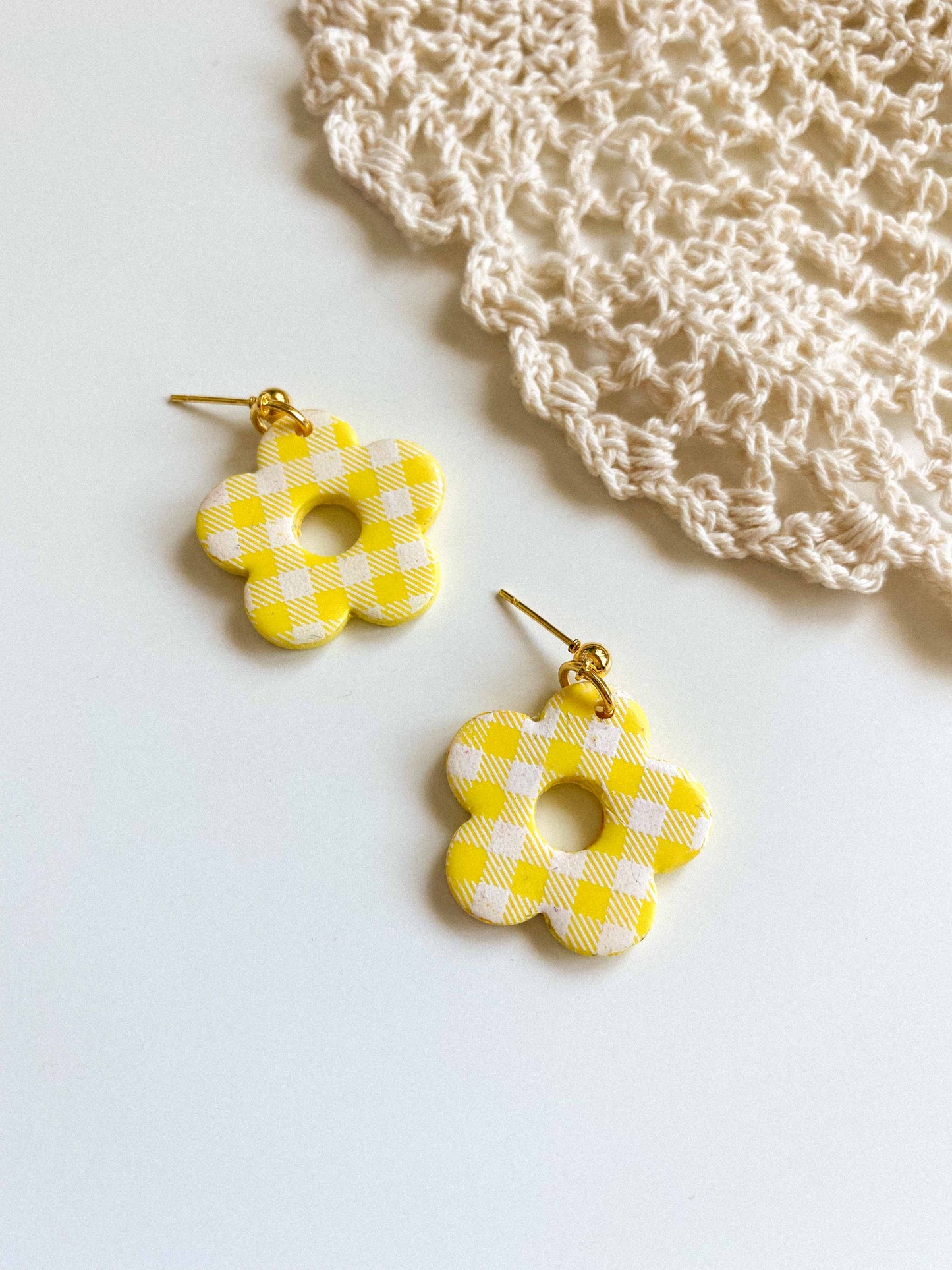 Gingham Flowers