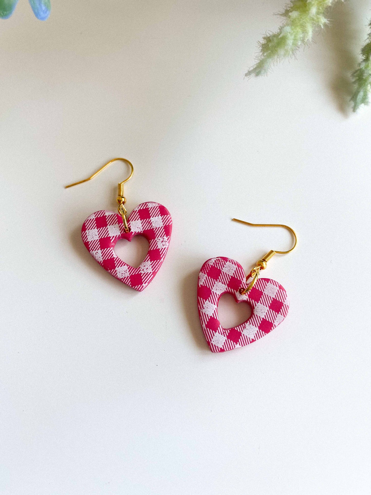 Gingham Hearts